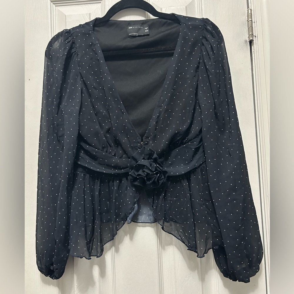ASOS Dotted Blouse